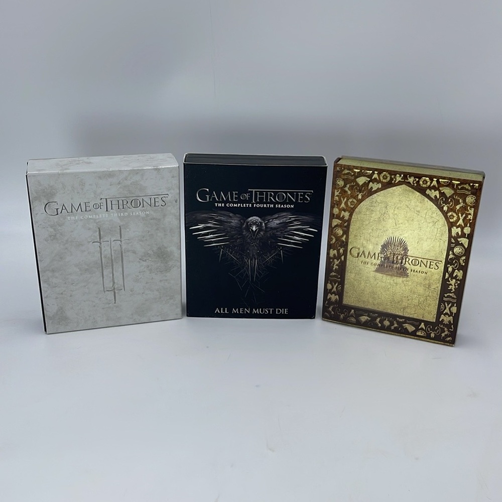 Lot Game of Thrones 3,4,5 Seasons